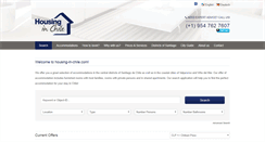 Desktop Screenshot of housing-in-chile.com